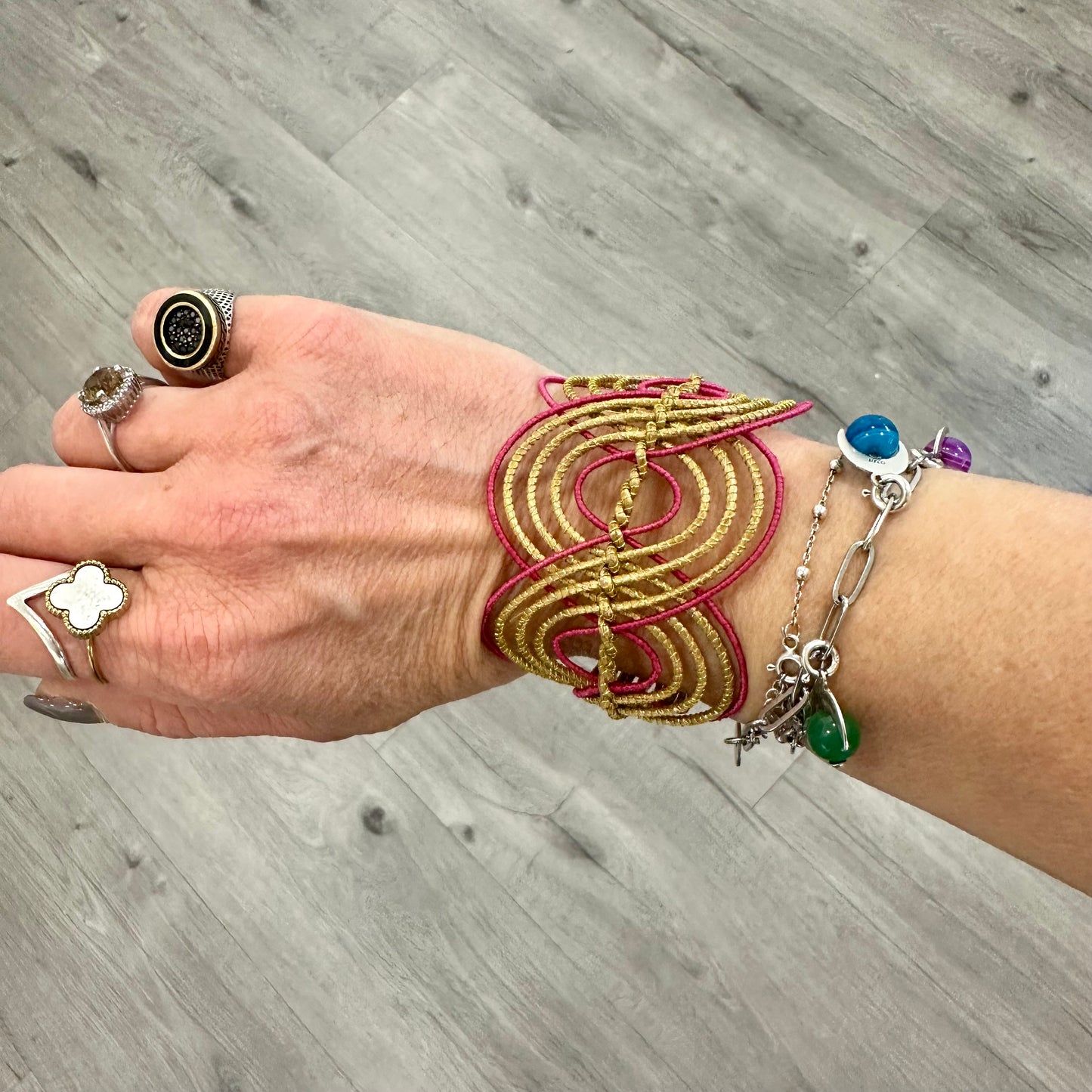 Bracciale “Claudia”Capim Dourado
