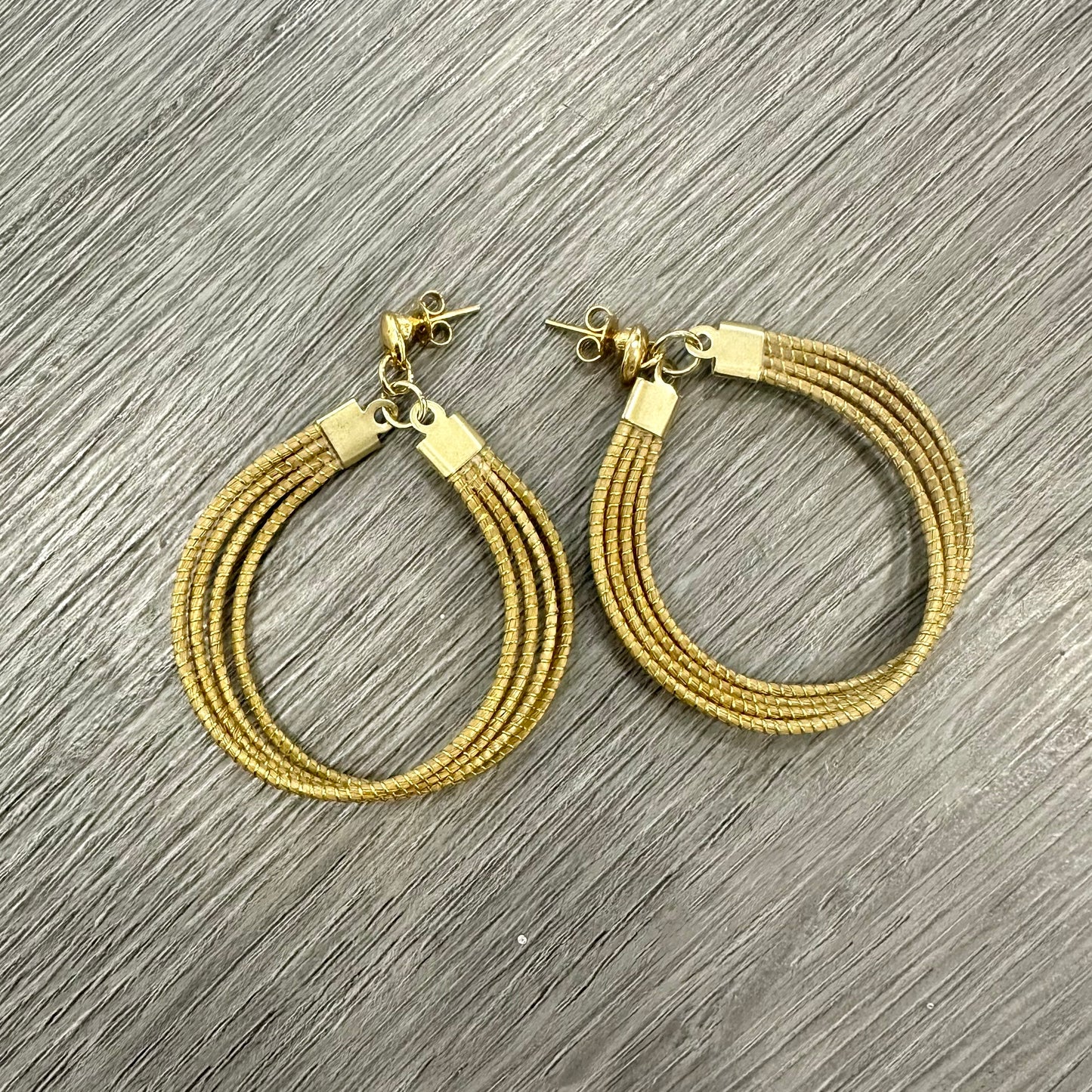 Orecchini Capim "Claudia" Capim Dourado