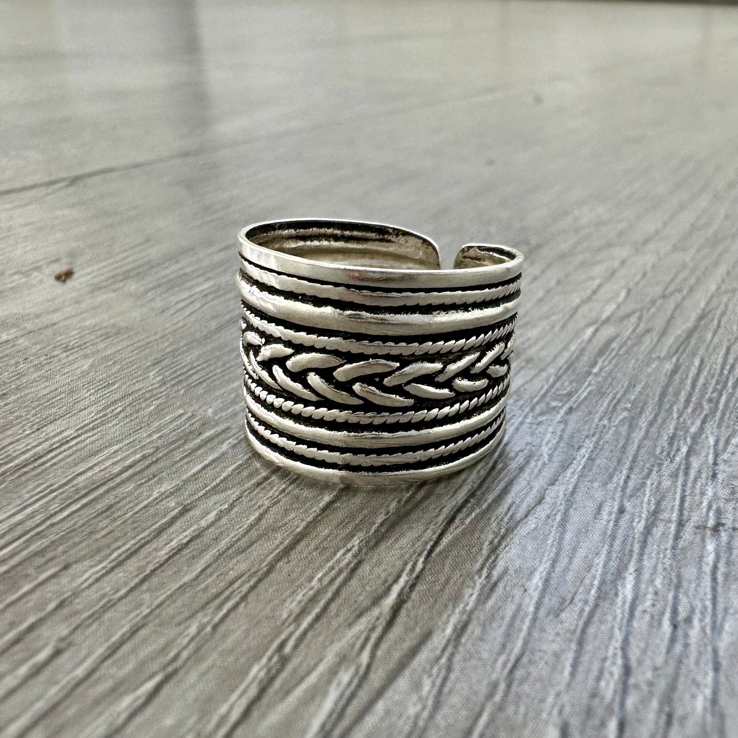 Anello Argento 925 a fascia alta