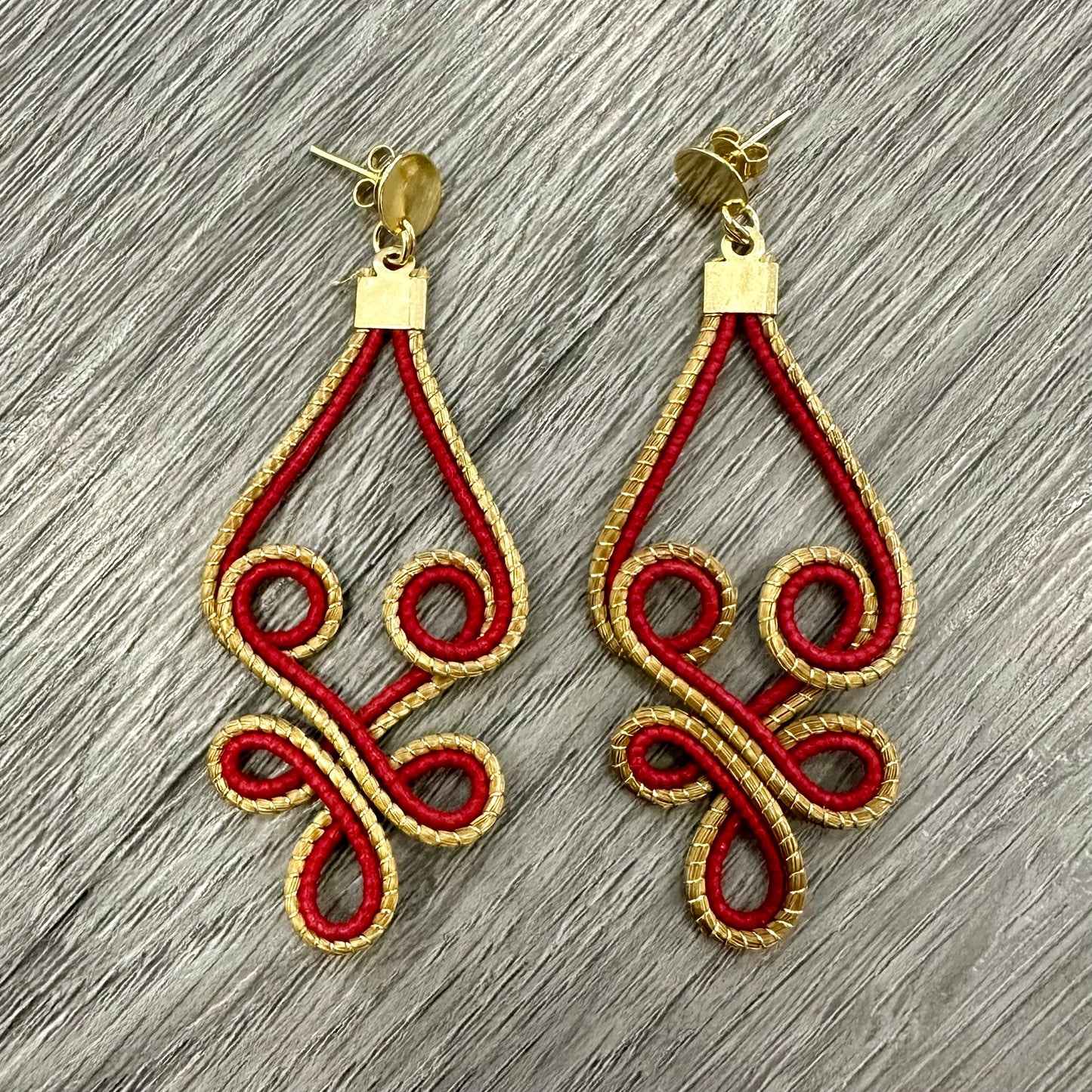 Orecchini “Zamira” Capim Dourado