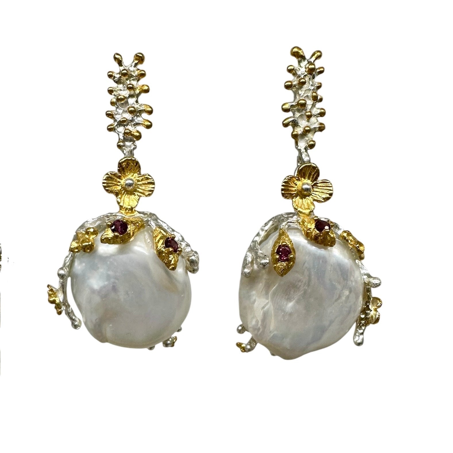 Orecchini in Argento 925 e Perla Scaramazza