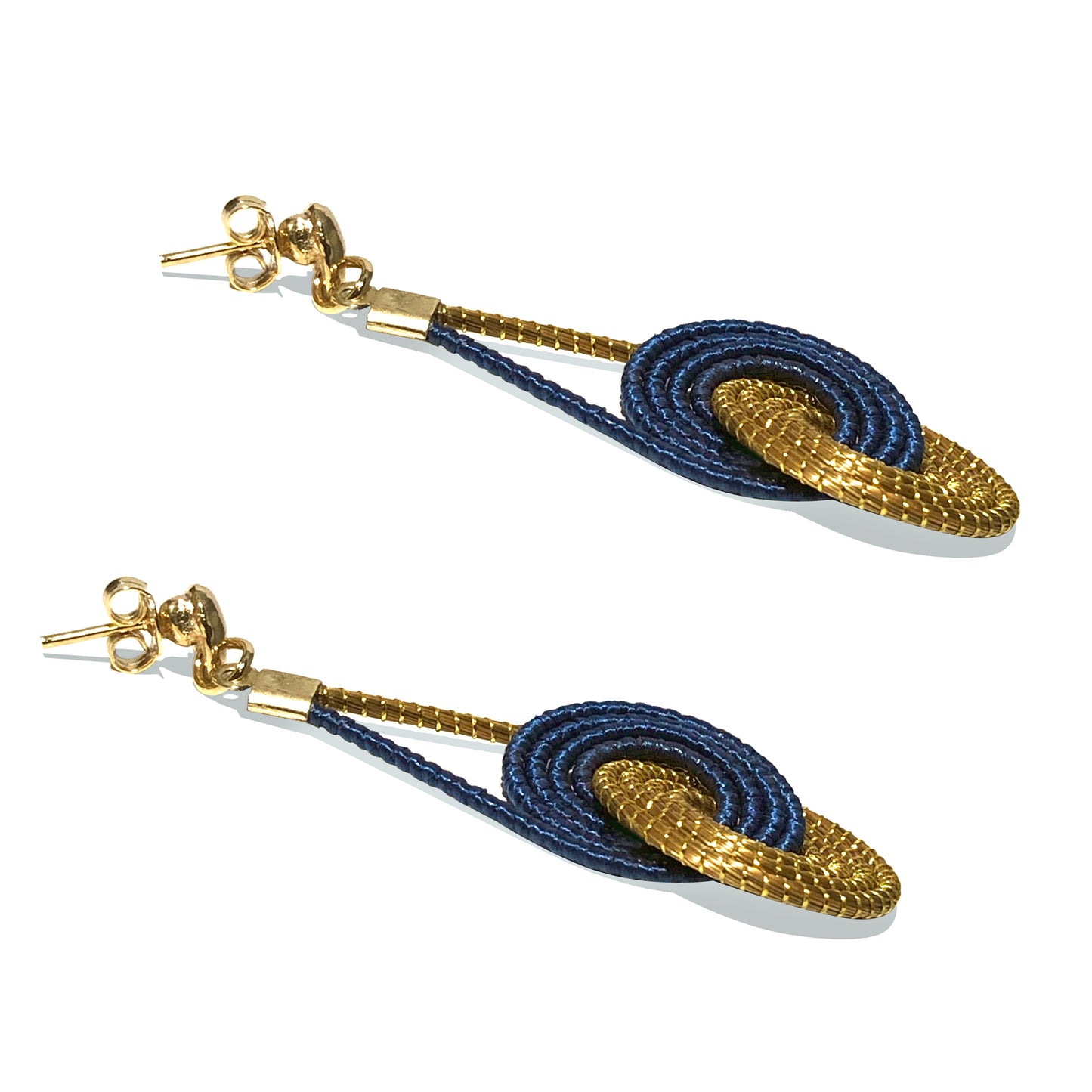 Orecchini Capim Dourado "Spiralis" Lunghi