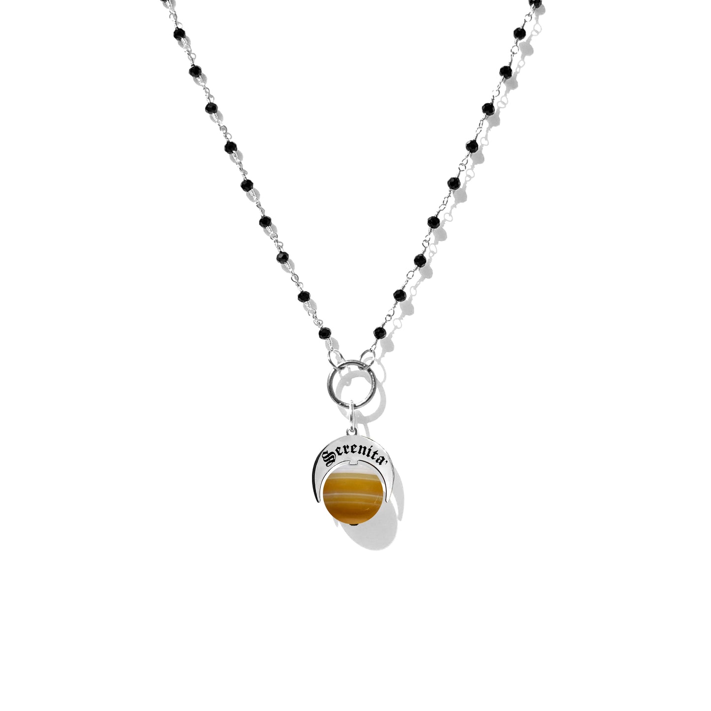 Collana Naja Serenità con Pietra Grande