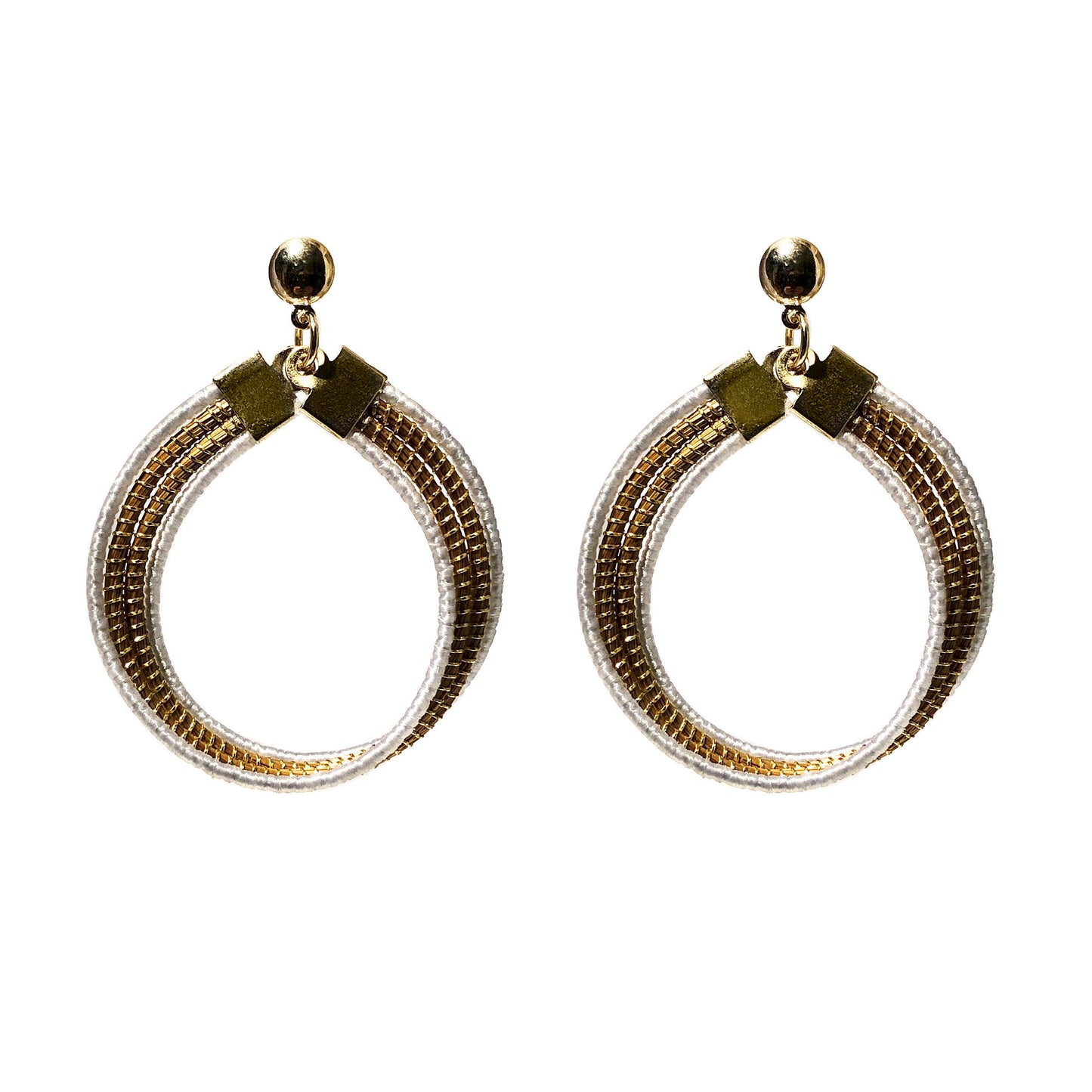 Orecchini Capim "Claudia" Capim Dourado