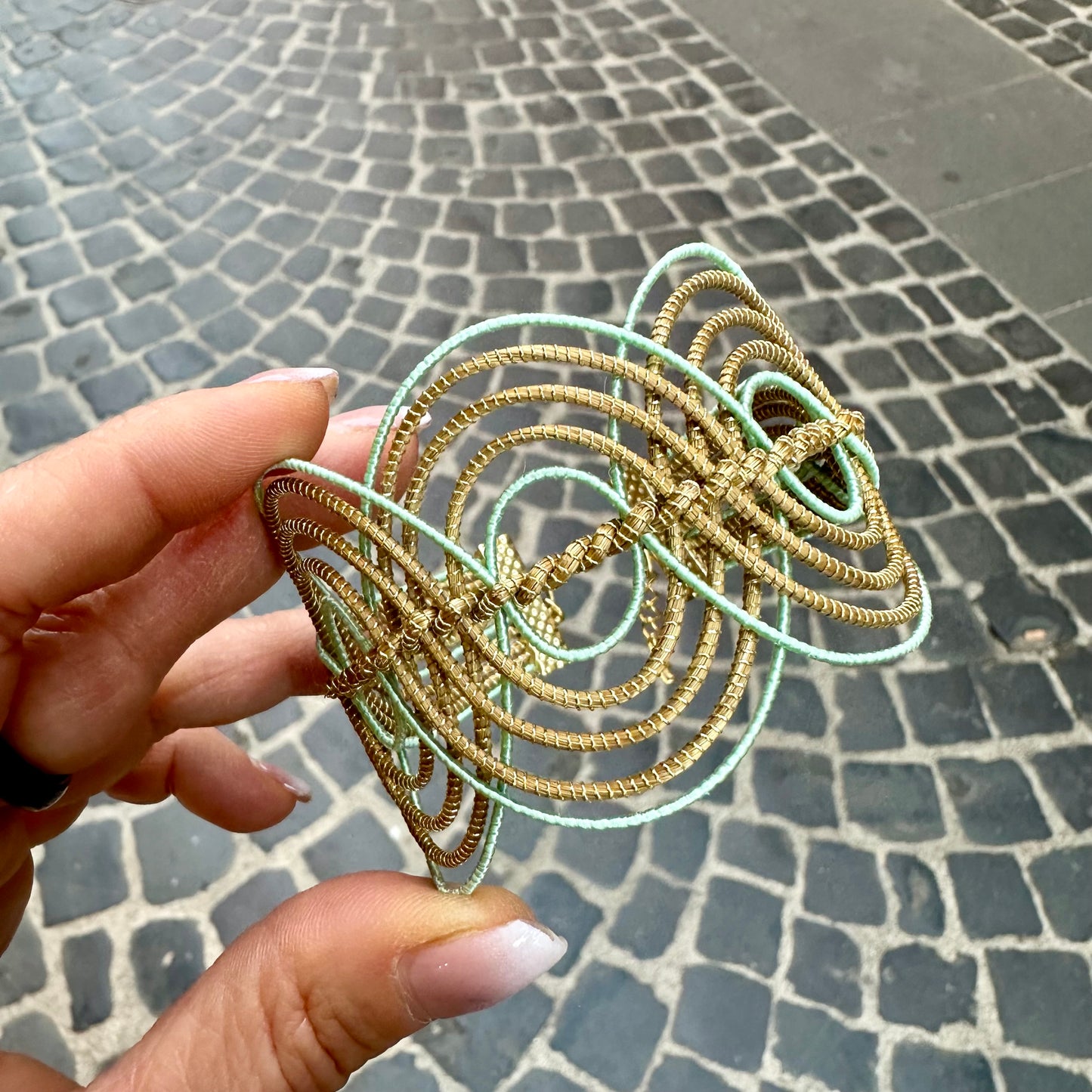Bracciale “Claudia”Capim Dourado