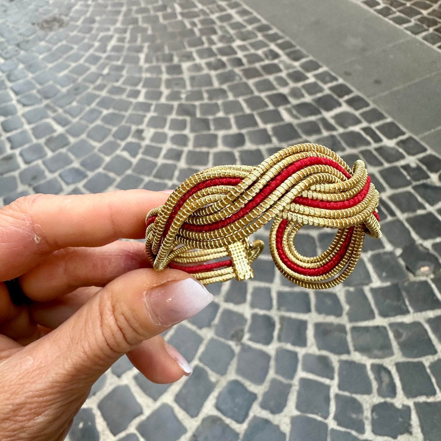 Bracciale "Augusta" Capim Dourado