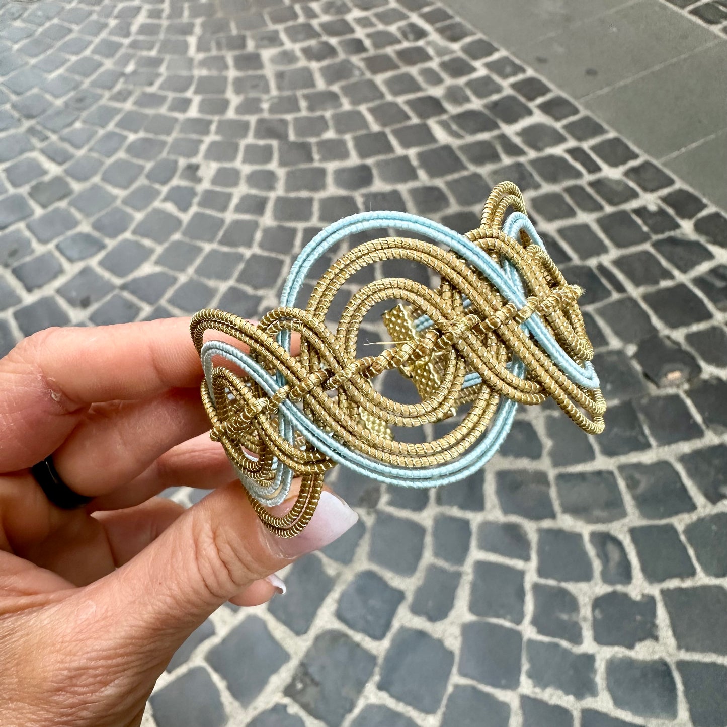 Bracciale “Enatis” Capim Dourado