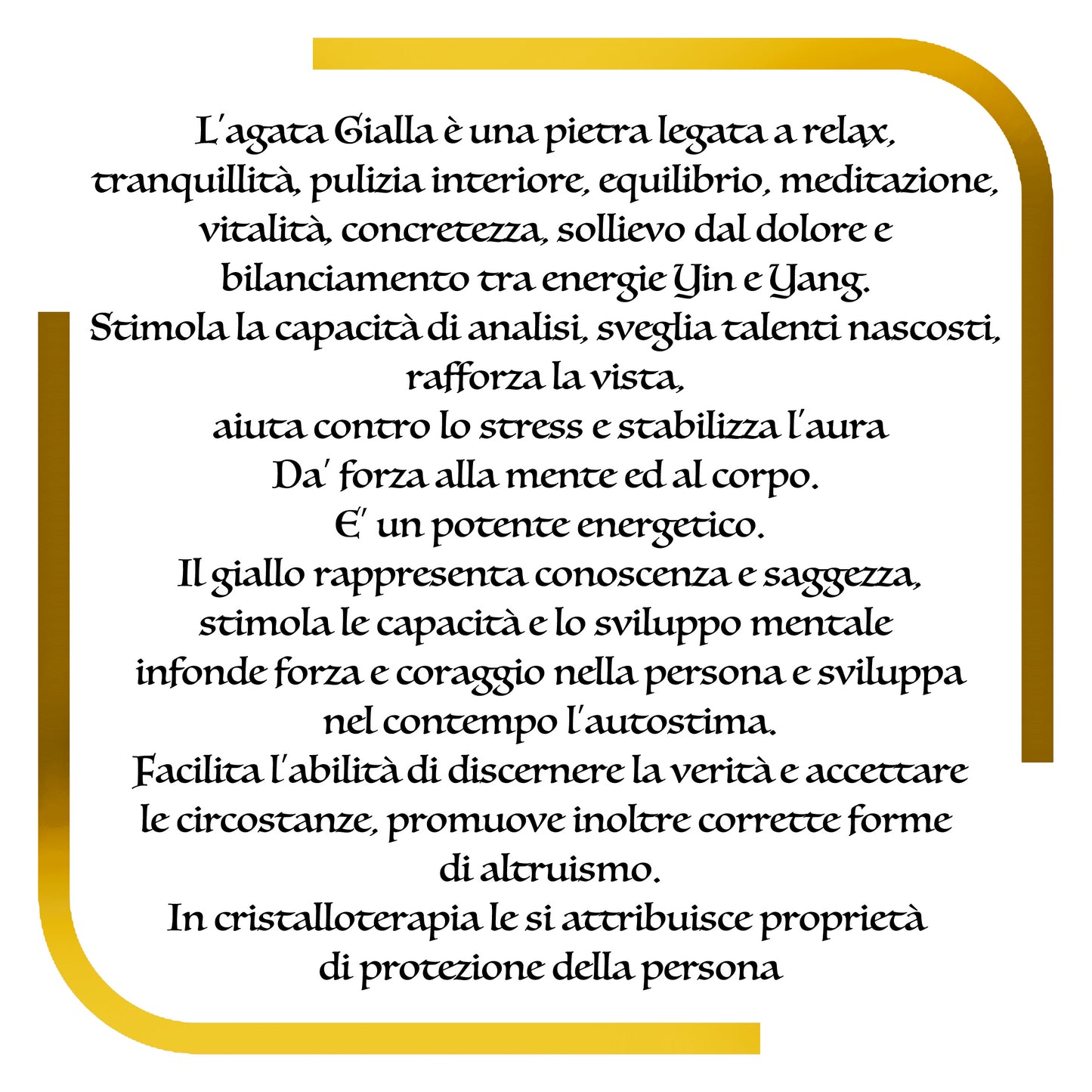 Talismano Naja Serenità