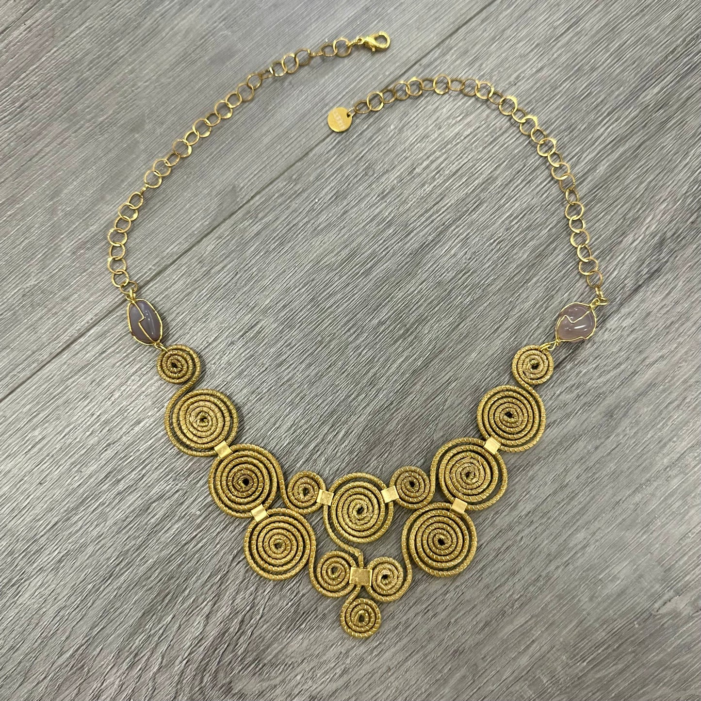 Collana “Matilde” Capim Dourado