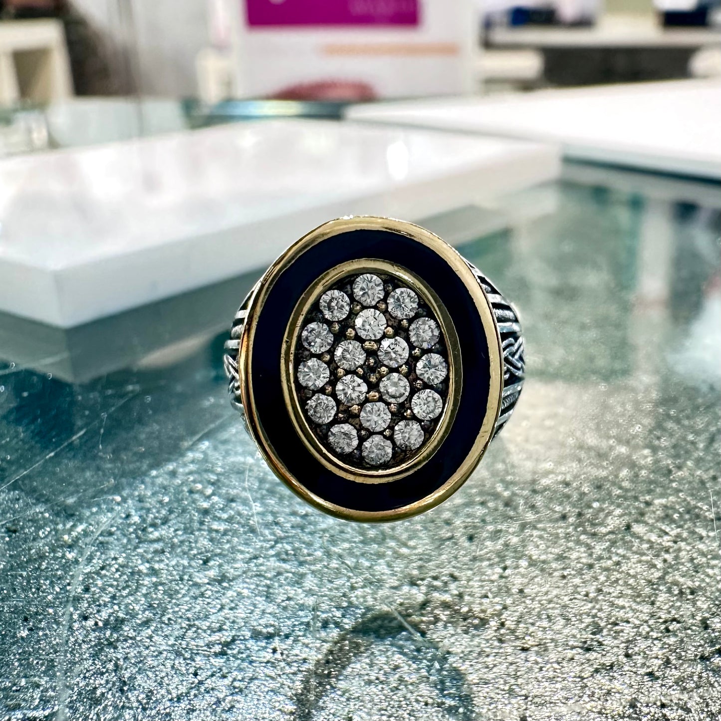 Anello Chevalier Ovale