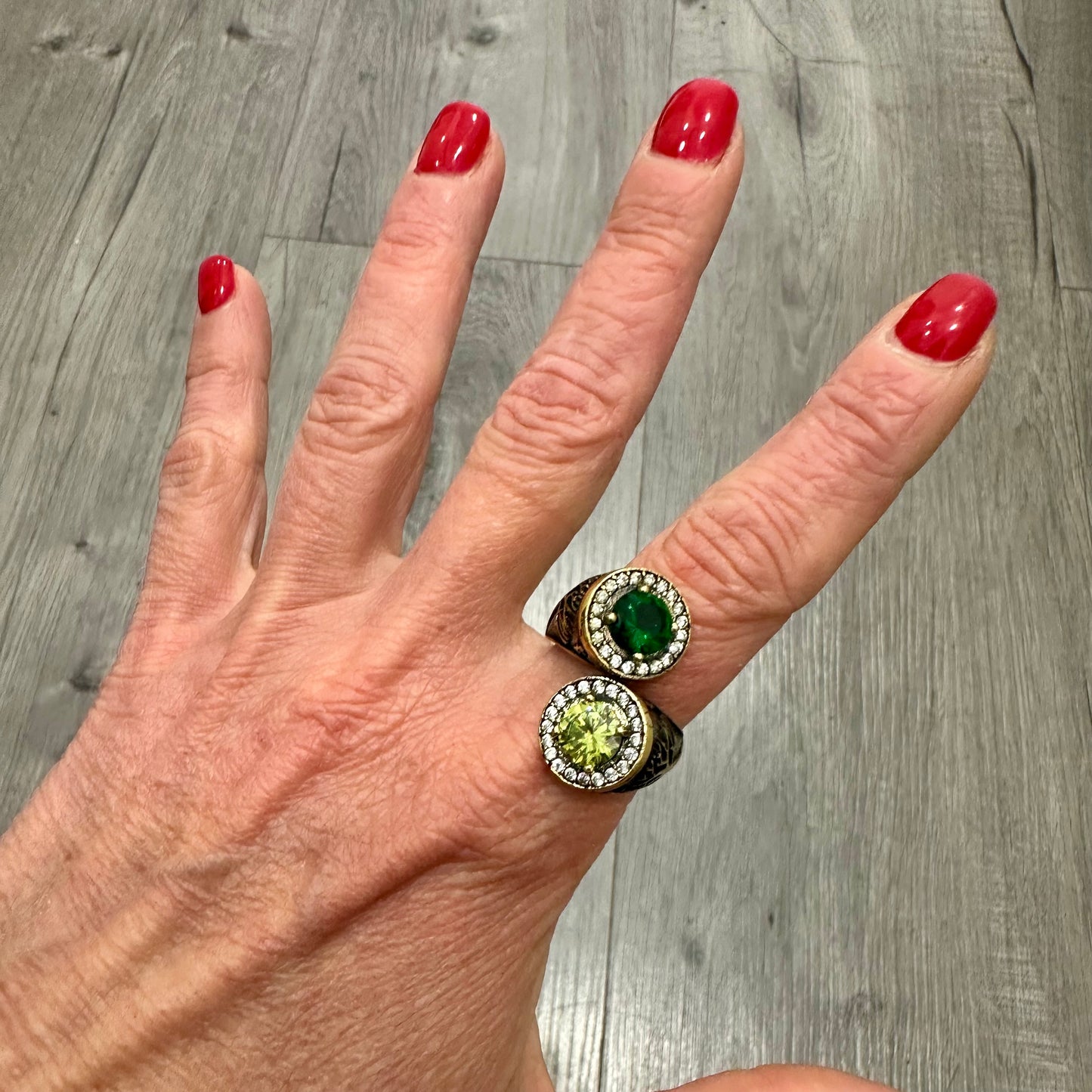 Anello Turco Contrarie' Argento