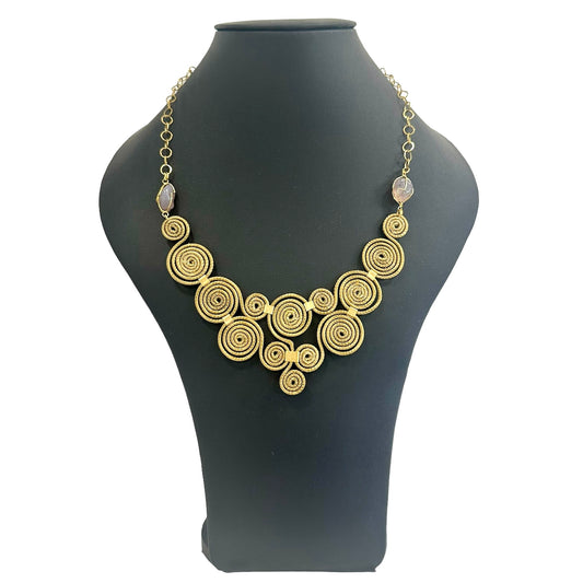 Collana “Matilde” Capim Dourado