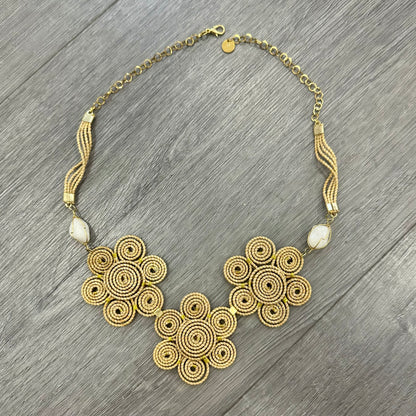 Collana Capim Dourado “Poppea” - Oro Vegetale e Pietre
