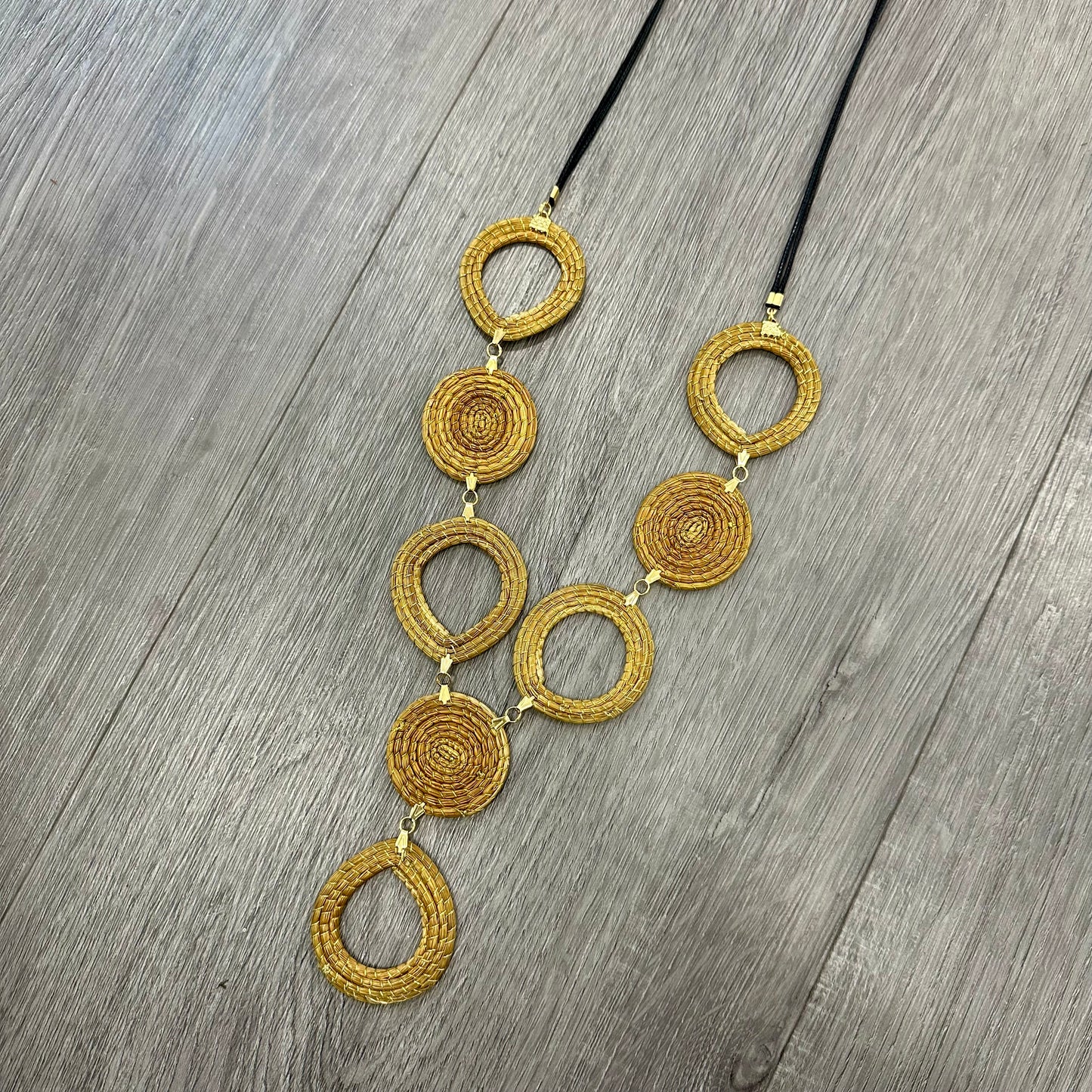 Collana “Drusilla” Capim Dourado