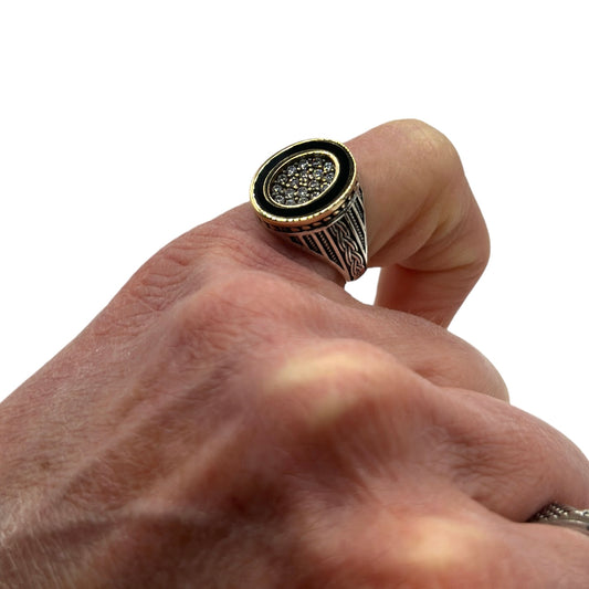 Anello Chevalier Ovale
