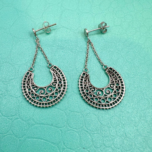 Orecchini Orientali Argento 925
