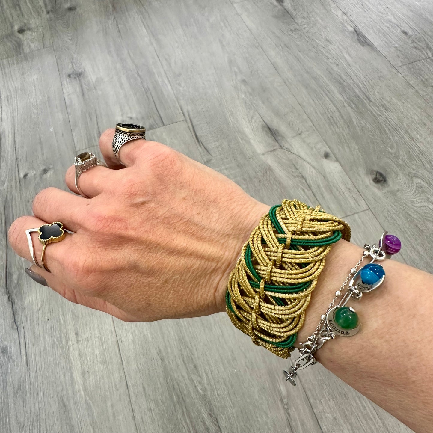Bracciale "Flaminia" Capim Dourado