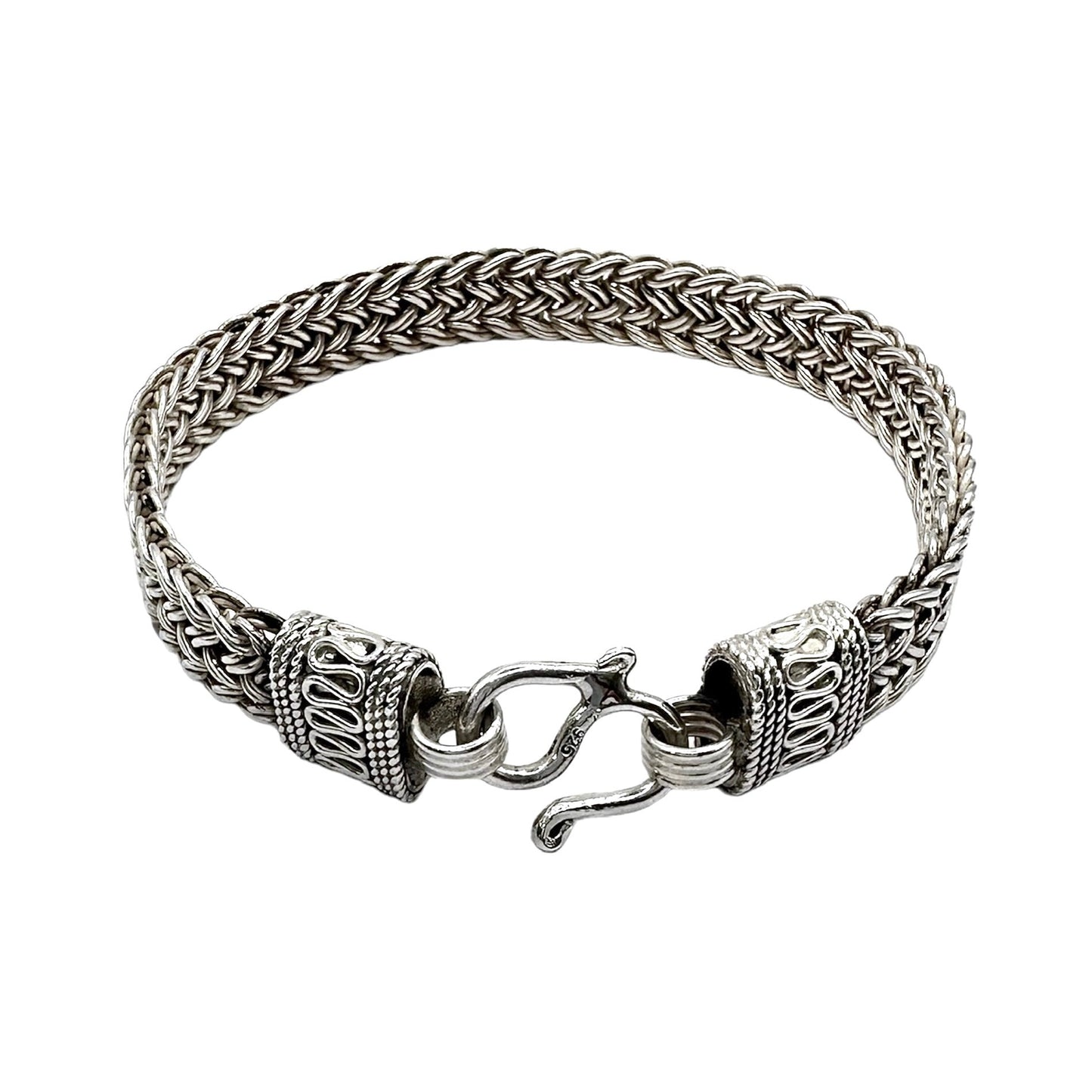 Bracciale Balinese Intrecciato Argento 925