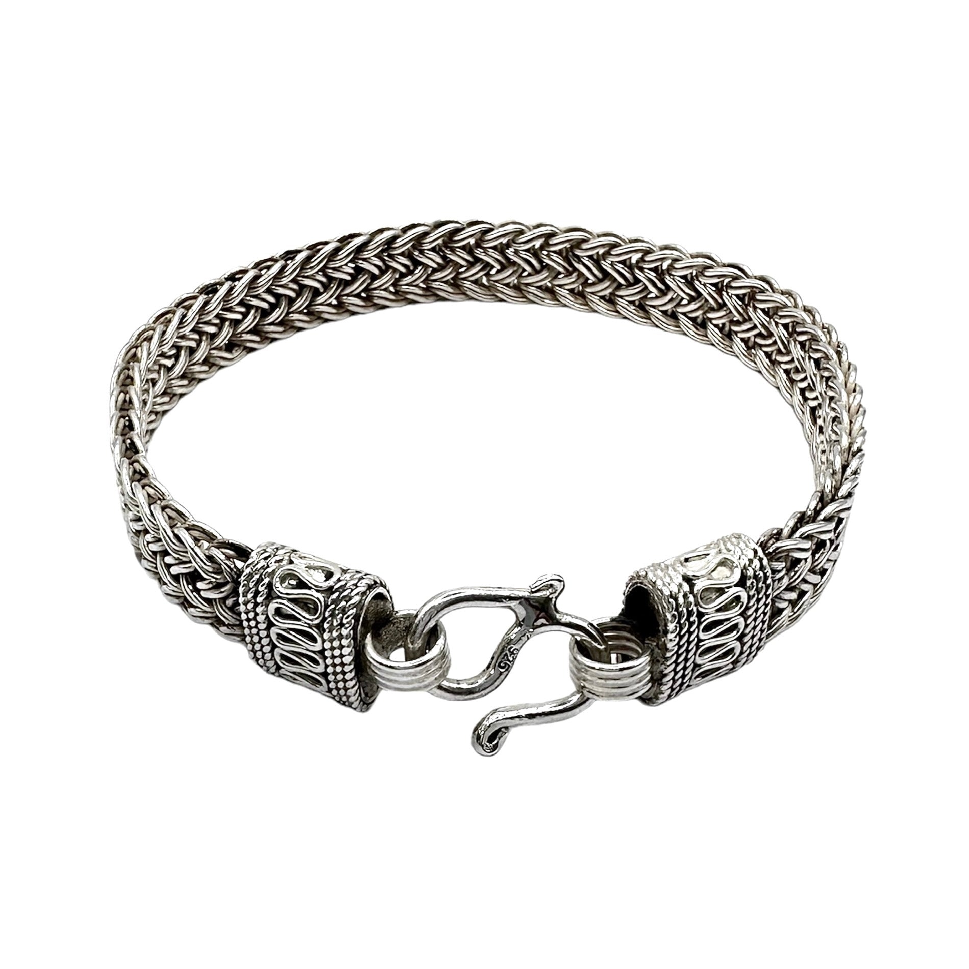 Bracciale Balinese Intrecciato Argento 925