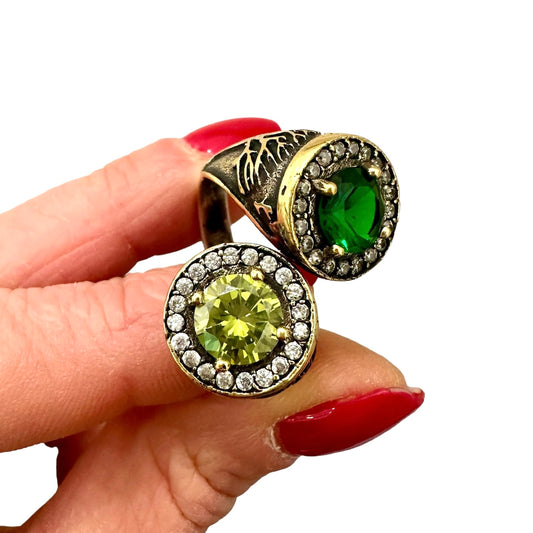 Anello Turco Contrarie' Argento
