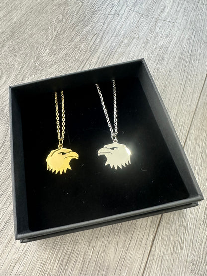 Collana Aquila in Acciaio Inox – Silver & Gold