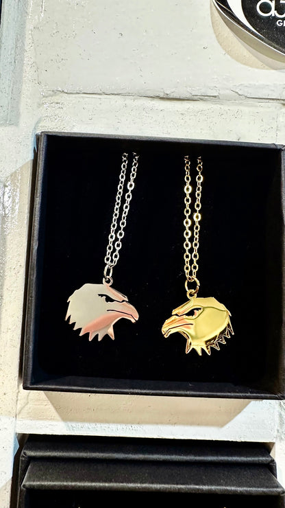 Collana aquilotto Acciaio 316 Lucido
2 colorazioni : Argento e Oro