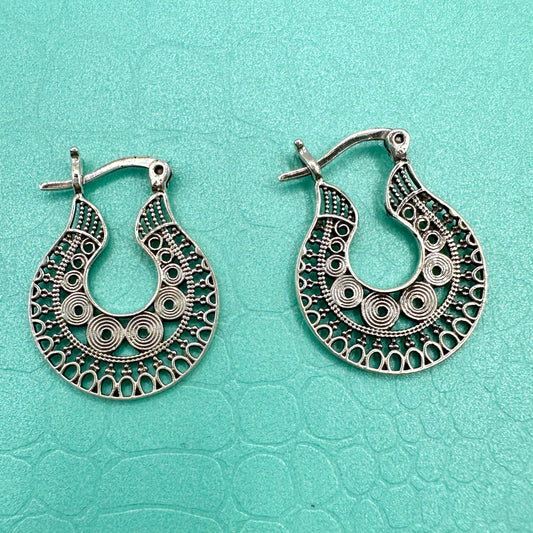 Orecchini Orientali Argento 925