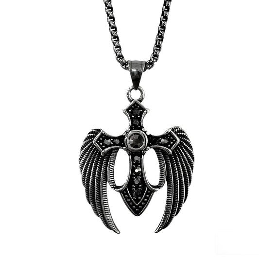 Collana con Croce Alata