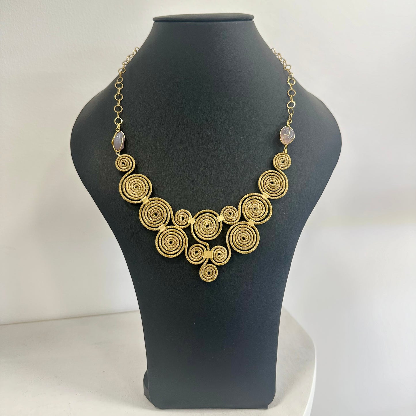 Collana “Matilde” Capim Dourado