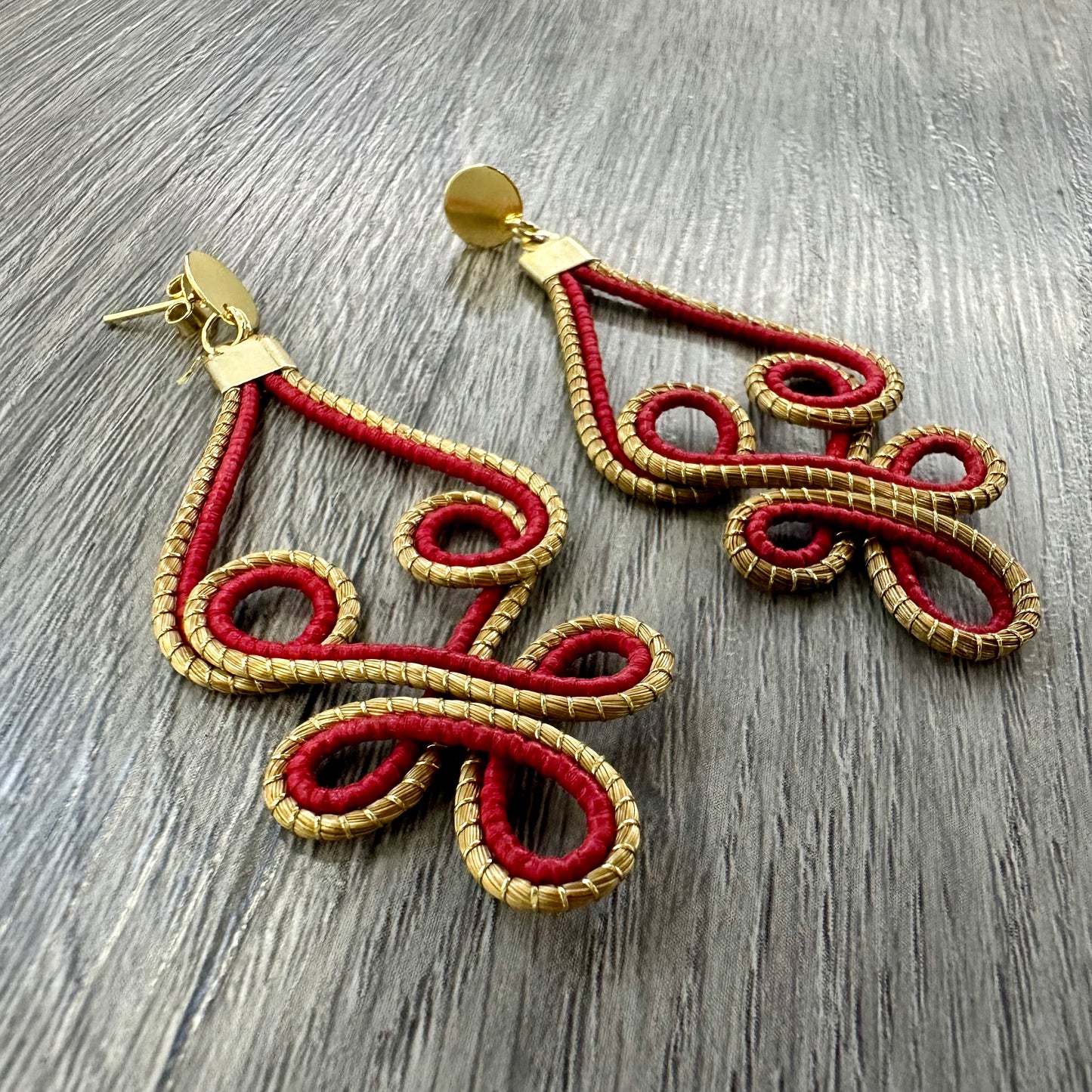 Orecchini “Zamira” Capim Dourado