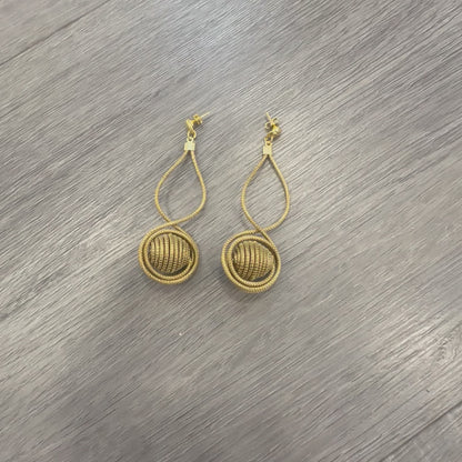 Orecchini “Aurelia” Capim Dourado