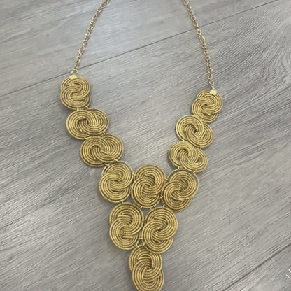 Collana Capim Dourado “Silvia” - spirali di Oro Vegetale