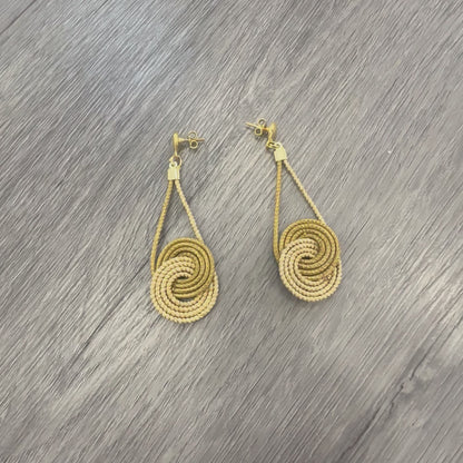 Orecchini Capim Dourado "Spiralis" Lunghi