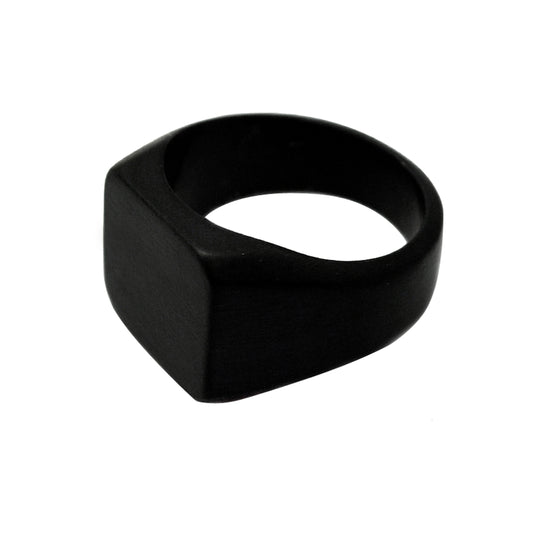 Anello Uomo Sigillo Quadrato