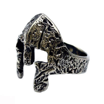 Anello Uomo Elmo di Leonida