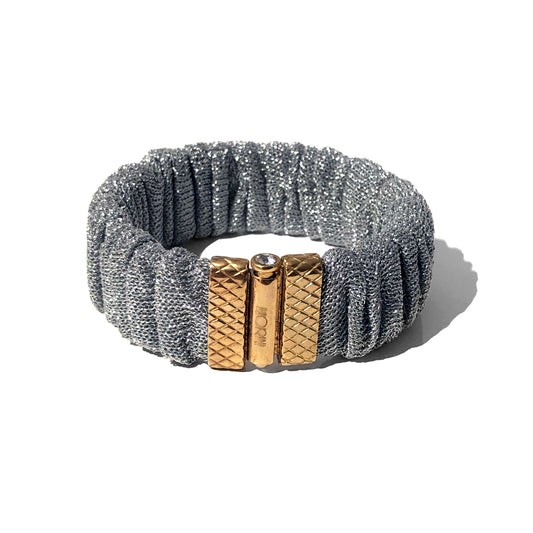 Bracciale Donna in Lurex Argento