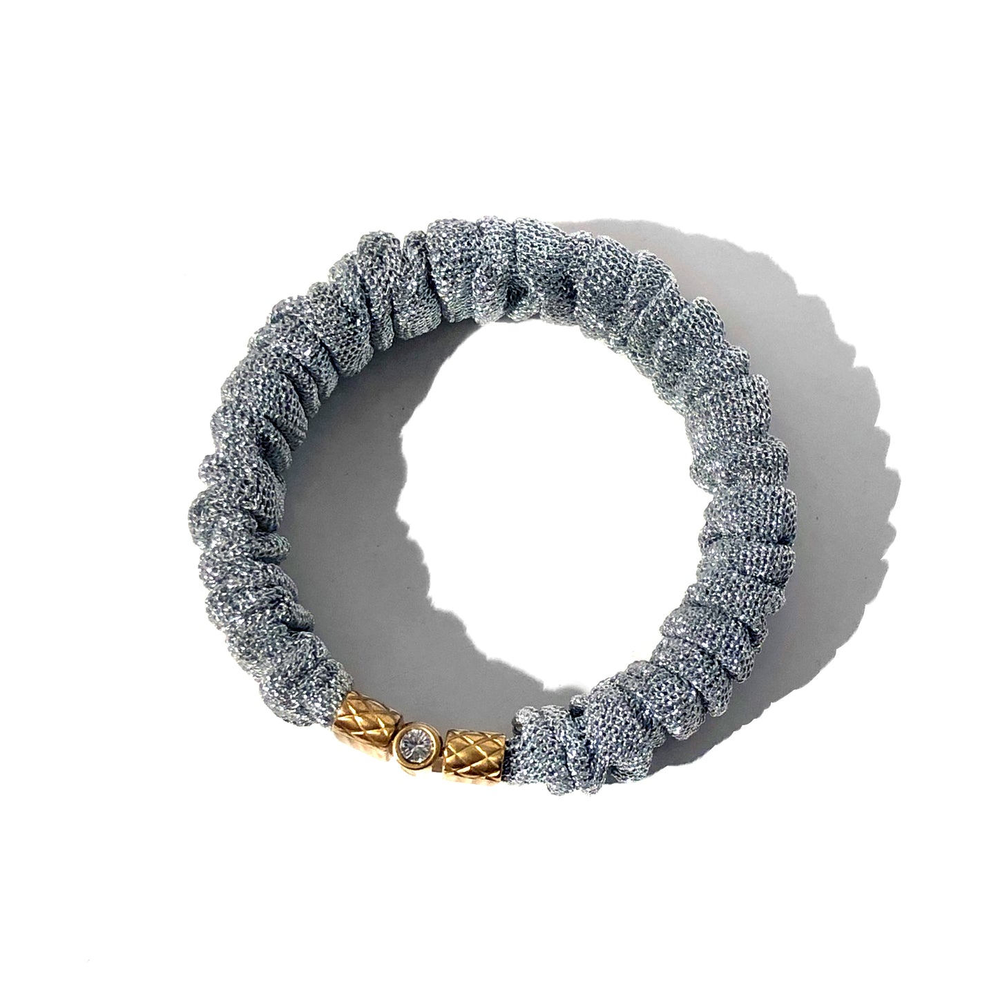 Bracciale Donna in Lurex Argento