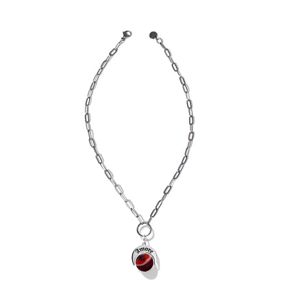 Choker Naja Talismano “Amore” Agata Rossa