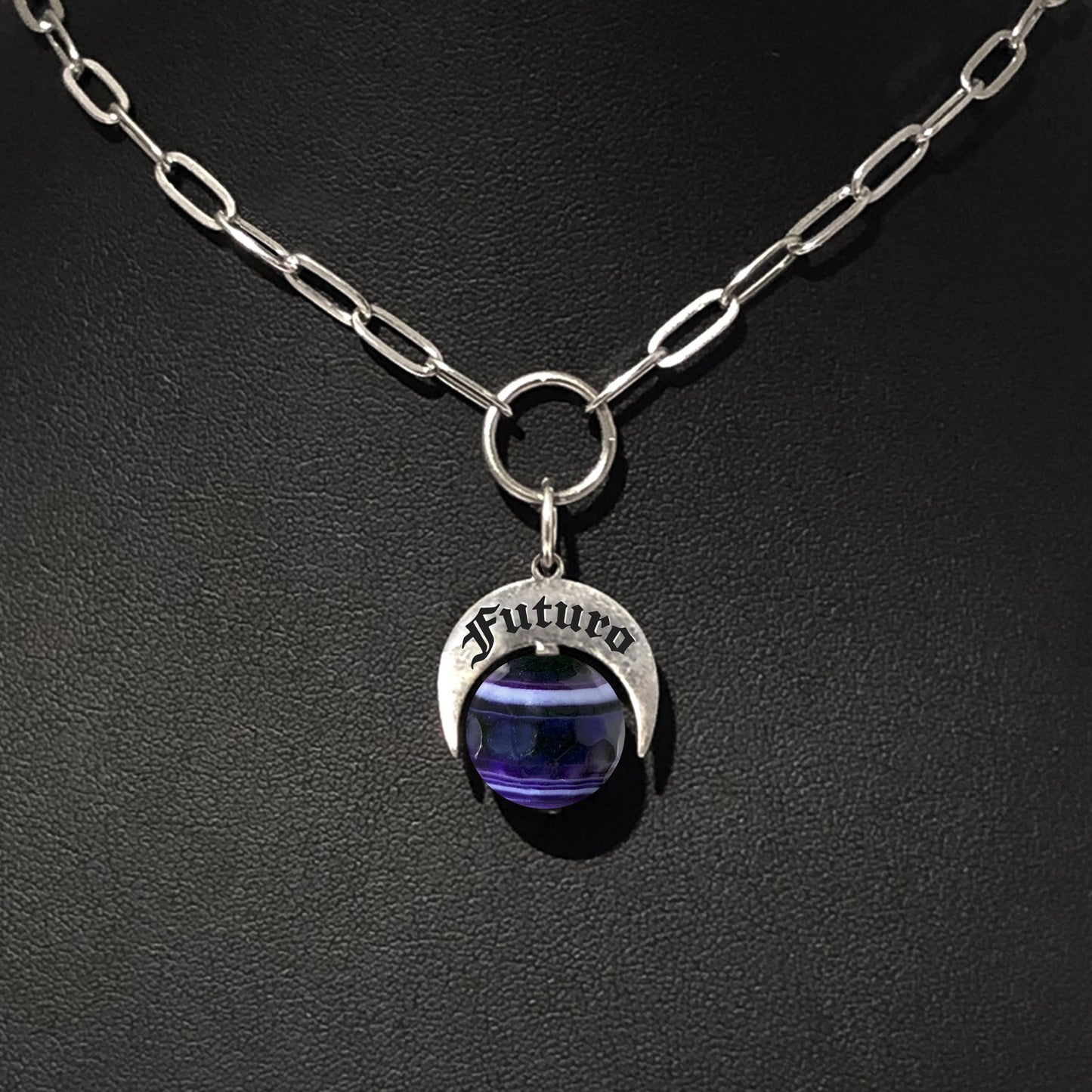 Choker Naja Talismano “Futuro” Agata Viola