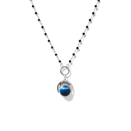 Collana Naja Felicità con Pietra Grande