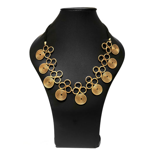Collana "Marzia" Capim Dourado