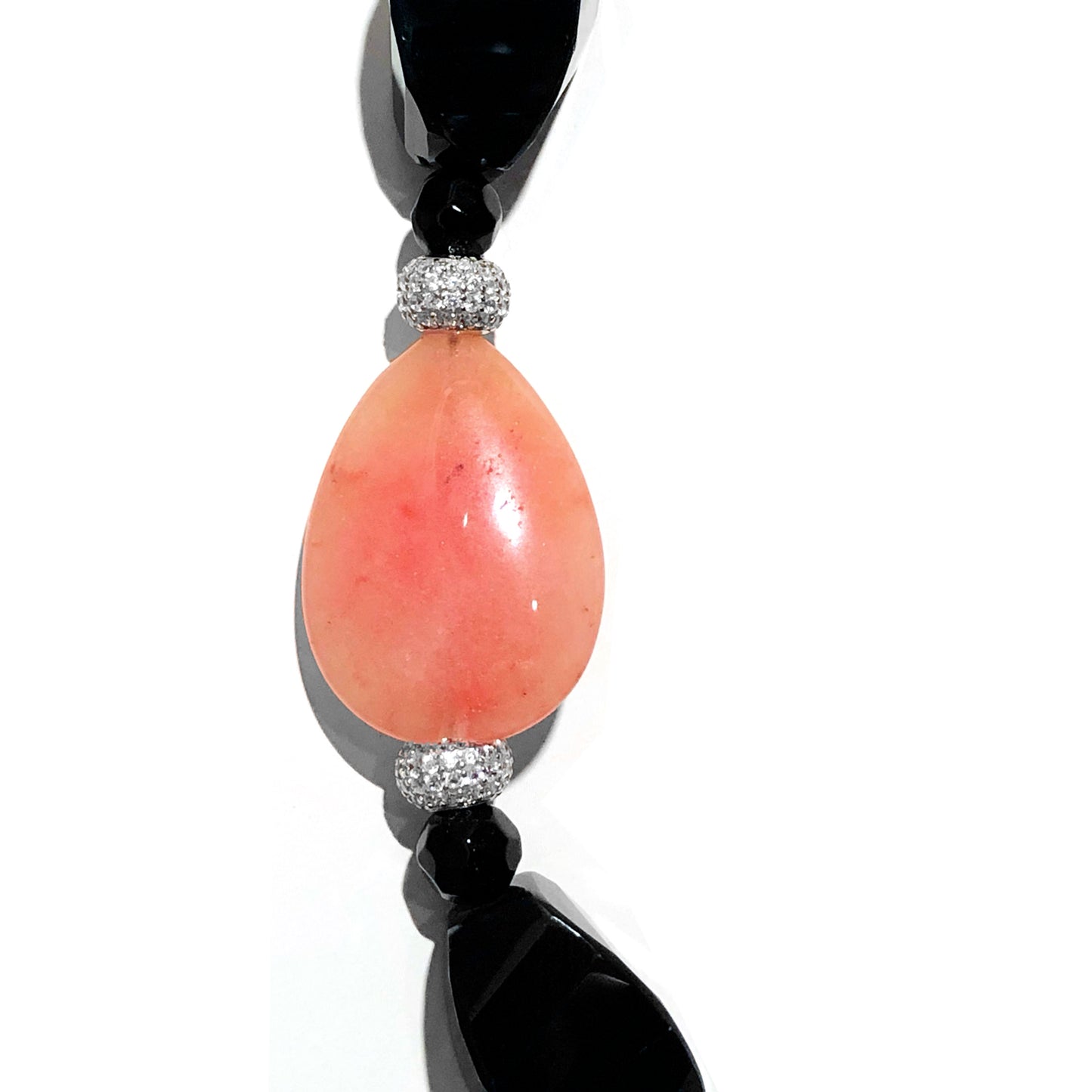 Collana Donna Nera Onice e Giada
