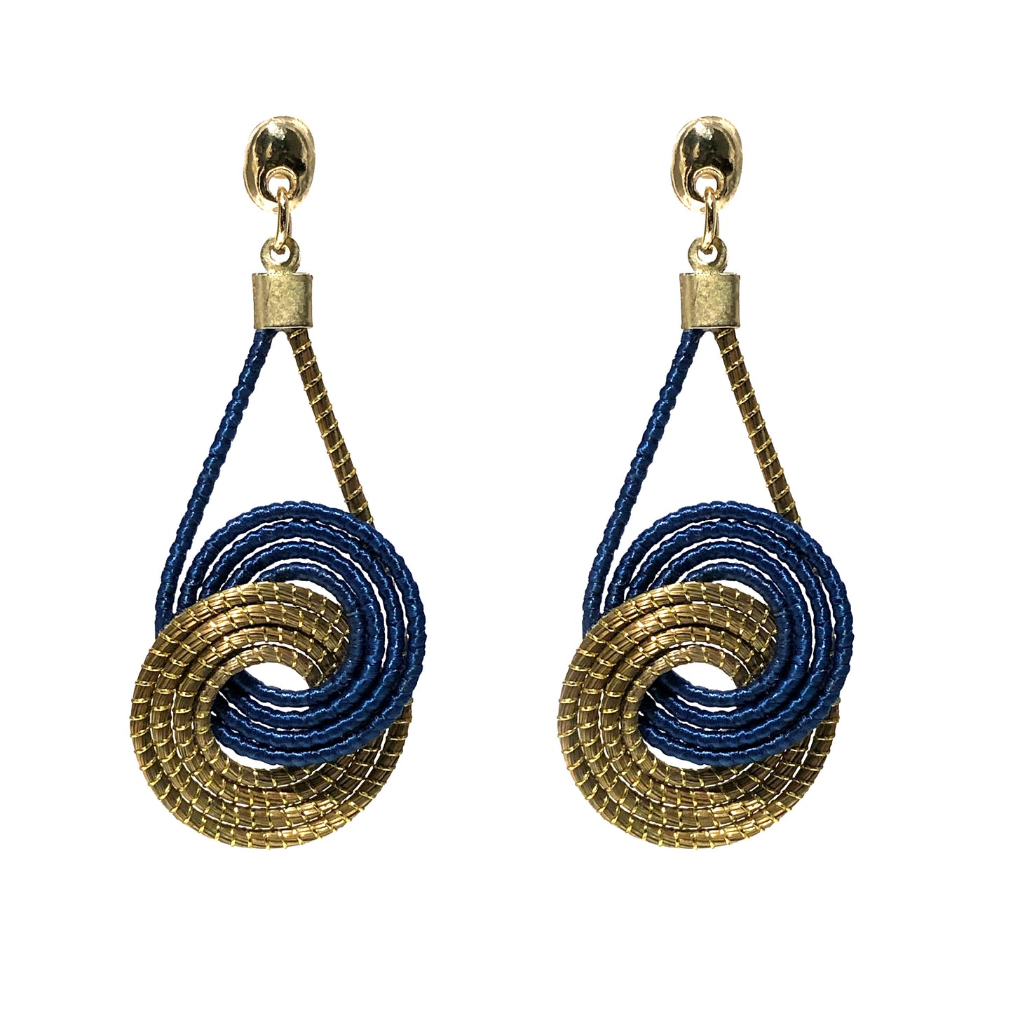 Orecchini Capim Dourado "Spiralis" Lunghi