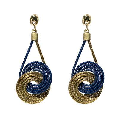 Orecchini Capim Dourado "Spiralis" Lunghi