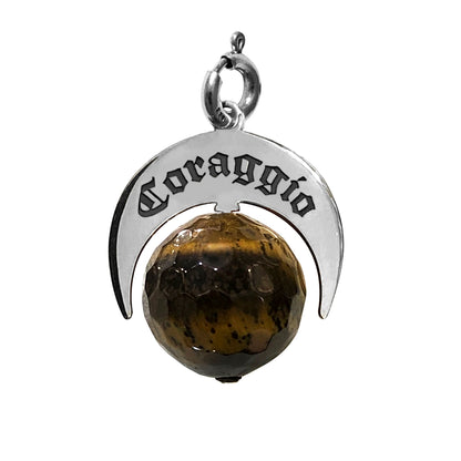 Bracciale Naja completo con 7 Talismani in Argento 925