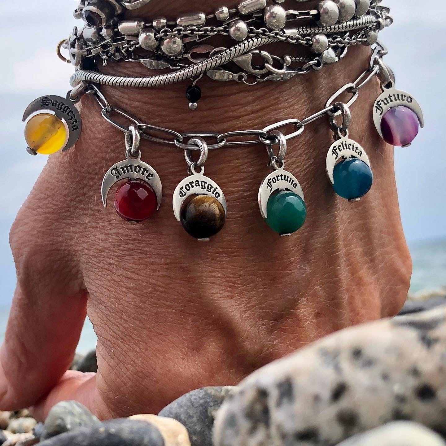 Bracciale Naja con Charms