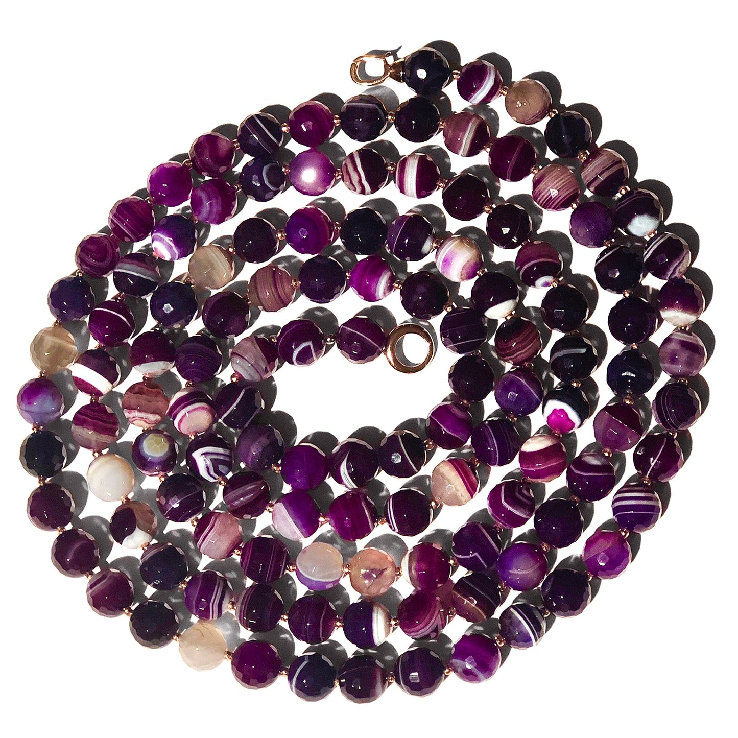Collana Donna Agata Viola Striata